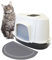 PETGARD XXL Katzen-Klo Orlando Corner inkl. Matte - Tier-Toilette - Hauben-Toilette - Haustier-Klo - Katzen-Toilette für große Katzenrassen - 70x57x48 cm