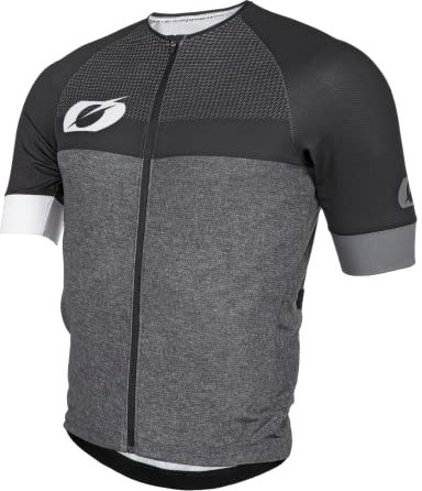 O´Neal Mountainbike Trikot Aerial Jersey Split V.23 I Fahrradshirt Herren & Damen I MX DH FR MTB Trikot I Superleichtes Jersey mit viel Bewegungsfreiheit | Schwarz Grau | Größe XXL