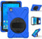 Carcasa antigolpes para Lenovo Tab M8 8 TB-8505F TB-8505X, funda protectora resistente con función y correa para Lenovo Tab M8 8 TB-8505F TB-8505X (azul)