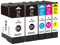 Kamo 34XL Multipack kompatibel mit Epson 34 oder Epson 34XL Tintenpatrone, für Epson Workforce Pro WF-3725, WF-3720, WF-3725DWF, WF-3720DWF (2 Schwarz, 1 Cyan Magenta/Gelb)