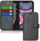 JETech Coque Portefeuille pour iPhone 11 6,1 Pouces, Etui en Cuir PU avec Couverture à Rabat Magnétique Antichoc avec Porte-Cartes et Fonction de Support (Noir)