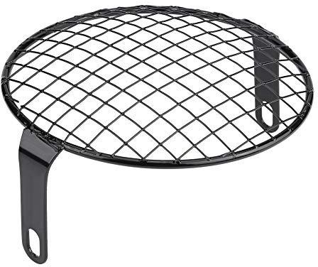 Copertura per Griglia in Metallo a Rete per Moto, Protezione per Maschera per Lampada 6.5in Montaggio Laterale per Moto Faro Rotonda Maschera per (Griglia di Copertura)