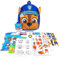 Paw Patrol Chase Activity Backpack For Boys And Girls - Kids Activity Packs - Back To School Stationery - Paw Patrol Sticker Book - Paw Patrol Bag - Kids Travel Activity Packs For Holidays