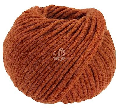 LANA GROSSA Per Lei GOTS | Klassisches Merino-Dochtgarn, GOTS zertifiziert | Handstrickgarn aus 100% Schurwolle | 50g Wolle zum Stricken & Häkeln | 60m Garn FB 31