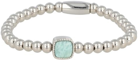 My Bendel Flexibles Armband in Mehreren Größen | Mit Charme aus Echtem Edelstein | Mehrere Farben | Inklusive Luxuriöser Geschenkverpackung