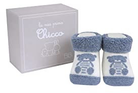 Chicco, Scatola con Babbucce, Calze Neonato e Neonata, Designed in Italy