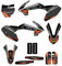 ENARUI Dekor Aufkleber Graphics Kompatibel mit KTM SX 65 SX65 2016 2017 2018 2019 2020