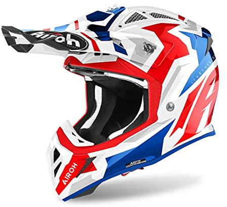 Airoh Motocross-Helm Aviator Ace Rot Gr. M