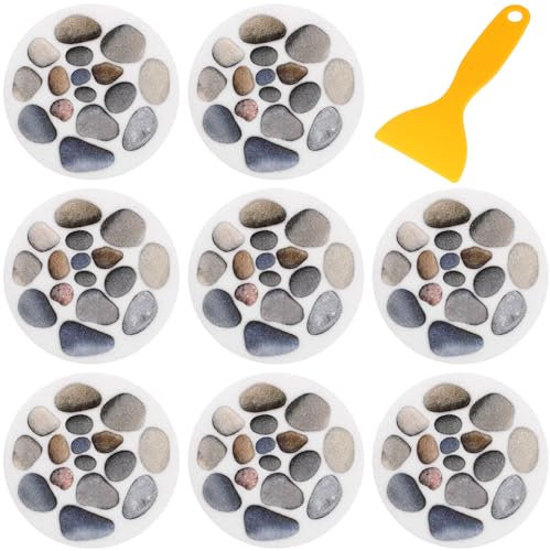 Cabilock 8-St. Antirutsch-Sticker für Badewanne, Badgriff und Badegürtel Kind