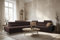 All4All Ecksofa mit Schlaffunktion Gonti XII 369 x 276 cm - Schlafsofa mit Bettkasten - Sofa in L-Form - Wohnlandschaft XXL Sofa - Eckcouch Groß - Seite Links - Dunkelbraun - Gewebe - Modern 26