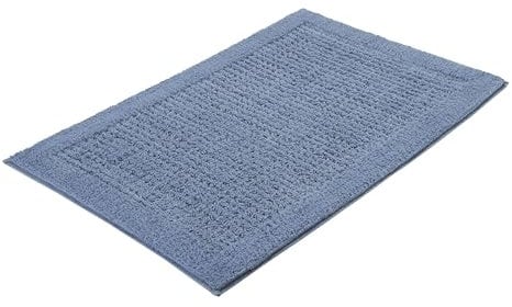 Kleine Wolke Badteppich Net, 70x120 cm, Stahlblau