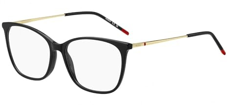 HUGO Brille HG 1294 Größe 54-15 mm Schwarz Rot