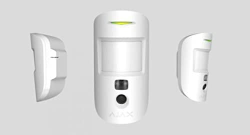 Ajax Motioncam - Sensor de Movimiento con función de cámara, Color Blanco