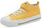 Casbeam Kinder Schuhe Jungen Segeltuch Turnschuhe Mädchen Laufen Leichte Atmungsaktive Schuhe Mädchen High Top Casual Walking Schuhe Kleinkind Gelbe 25 EU