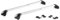 Dachträger kompatibel mit Nissan Qashqai J11 J12 2014-2024 TÜV Aluminium Silber 2 TLG