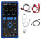 OWON HDS25 2 in 1 Oscilloscopio digitale multifunzione portatile, larghezza di banda 25 MHz Oscilloscopio digitale portatile a 2 canali, multimetro a 20000 conteggi USB tipo C display LCD da 3,5