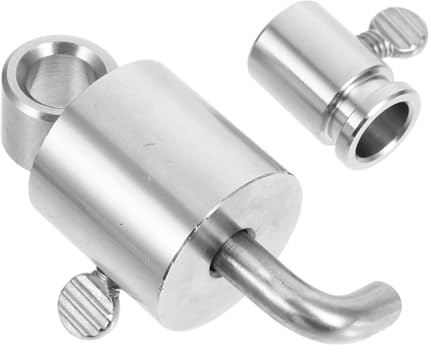 Toddmomy Accesorio para Asador Topes De Acero Inoxidable Sarten INOX Peso Aspirante para Pescado