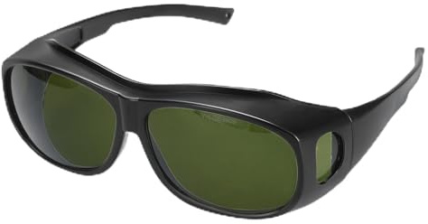 QUARKZMAN Occhiali di Sicurezza per Saldatura IR Tonalità 5 Verde PPE Occhiali Protettivi Luce-Proof Lenti Avvolgenti Leggeri Protezione per Saldatura