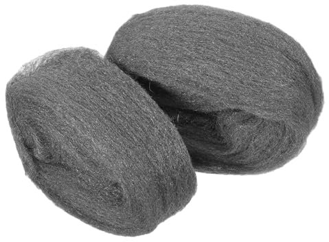 CANIGHT 2stücke Stahlwolle Für Polieren Und Reinigen Flexible Drahtwolle Für Effektive Oberflächenbehandlung Und Rostentfernung Wiederverwendbar Für Enge Räume