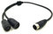 ohodhmnu Din Extension Cable 5-Pin Male To Double Female Adapter Cable For Keyboards Synthesizer Guitar
