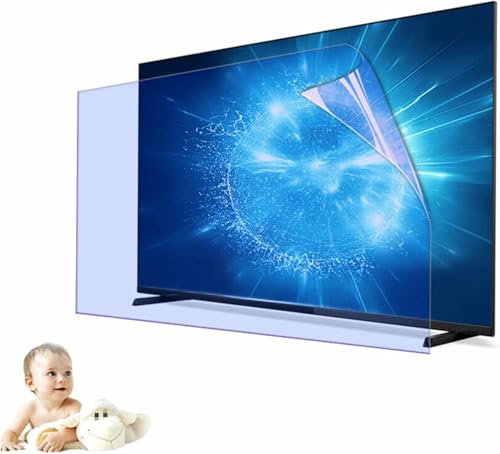 GZYHDC Protezioni dello Schermo TV Antirreflejo/Anti Chiaro Filtro di Test di Luce/Polvere - Schermi di Protezione Oculare per 32-75 Pollici LCD, LED, 4K OLED E QLED HDTV