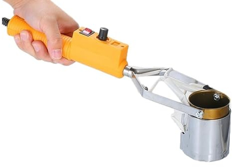 BOOZXCV Lead Melting Pot, Tin Melting Pot, 500/1500/3000G Capacity for Fishing Weight Molds, 150 ℃ -450 ℃ Adjustable, Heat Up Fast,for Melting Tin Lead Glue Wax 3000G (3000G)