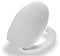 Pressalit 124273-UN3999 WC-Sitz 2000 pergamon mit Deckel und Universalscharnier (BN3)