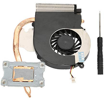 Ventilador de Refrigeración de la CPU con Conector de 3 Pines 1500 RPM Ventilador del Disipador de Calor para Compaq CQ43 CQ57 431 630 631 Ventilador de la CPU