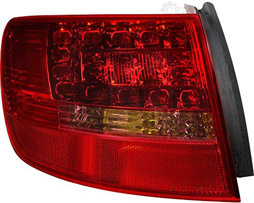 Diederichs Rückleuchte Heckleuchte links für AUDI A6 Avant (4F5, C6) Bj. 2007-2008, Orange, Linkslenker, Rechtsverkehr, T.VAL, äusserer Teil, Auto, Fahrzeugscheinwerfer, Rückleuchte