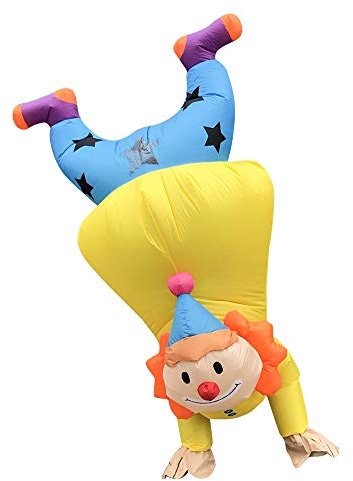 DeHasion Inflatable Clown Costume for Adults - Blow-up Christmas Decor for Parties & Parades