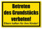 Privatgrundstück Unbefugten ist das Betreten und Befahren verboten Schild 20 x 30 cm aus stabiler PVC Hartschaumplatte 3mm Eltern haften für ihre Kinder mit UV-Schutz von STROBO