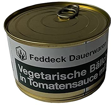 Fertiggericht Dose vegetarische Bällchen mit Nudeln, 400 g