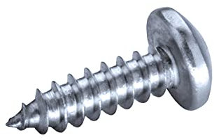 GOEBEL® - 1000 x Linsenblechschrauben (Ø x L) 4,2 x 9,5 mm Stahl verzinkt Linsenkopf Phillips-Kreuzschlitz PH DIN7981 ISO7049 Werksnorm - Linsenkopfschrauben - Blechschrauben