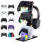 Nihome Iridescent Acrylic 3-Tier Game Controller Headset Halterung Für Ps5 Xbox One Switch, Farbenfrohe Controller-Ständer Gaming-Zubehör, Rutschfester Stabiler Kopfhörerhalter