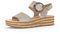 Gabor Femme Sandales, Dame Sandales à Plateforme,Sandale à Plateforme,Chaussure d'été,Confortable,Semelle épaisse,Vert (Schilf),38 EU / 5 UK