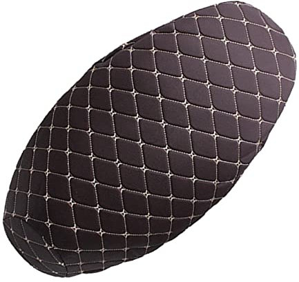KOZEEY Universal-Motorrad-Sitzkissenbezug, Mesh, rutschfest, elastisch, wasserdicht, Motorrad-Sitzbezüge für Motorräder im Freien, rotes L