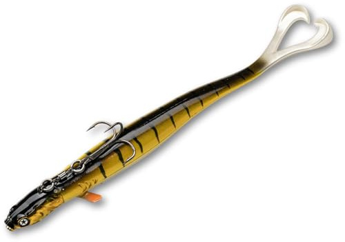 LMAB Drunk Shooter - Vertikal Köder - 25 cm, Angelköder zum pelagischen & vertikalen Angeln, Zander Gummifisch, Zanderköder, Zander Köder zum Bootsangeln