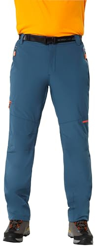 NORDCAP Herren Thermohose, Funktionelle Sporthose lang, Wasserabweisende, atmungsaktive Wanderhose, Lange Freizeithose für Männer, Gr. 24-60