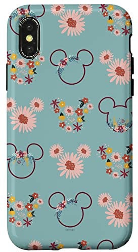 iPhone X/XS Disney Mickey Mouse Flowers and Daisy Print Case
