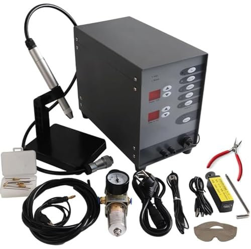 Permanent Jewelry Welder kit,Pulse Tungsten arc spot Welding Machine Weldable Solid Gold,Aluminum,Titanium Welding and Orthodontics for Jewelry Restoration 50A-600A
