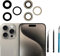 Sapphire 15 Pro Max Rear Camera Lens Replacement for iPhone 15 Pro Max Back Camera Lens Glass Replacement with Repair Tool Kit