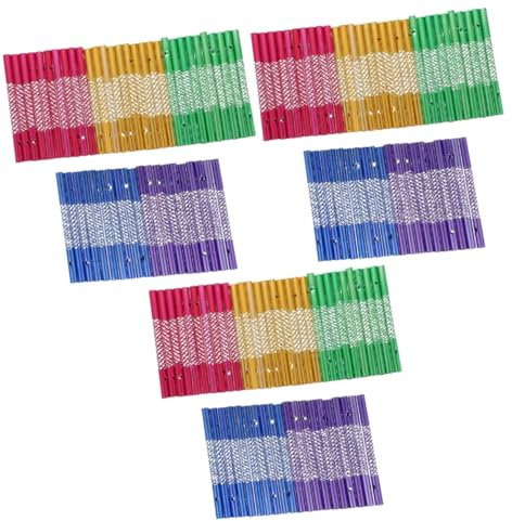 KONTONTY 3sets Aluminium Windspiel Rohr Kit Windspiel Liefert Dekorative Garten Spielzeug 100 Stücke * 3