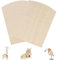 10Pack Balsa Wood Sheets - 420X300MM Plywood Sheets, Unfinished Blank Thin Basswood Sheets, Wooden Board Sheets Craft Plate for DIY Woodcraft Painting Engraved Model Making Pyrography Wood Burning