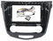 10,1 pulgadas compatible con NISSAN Qashqai Xtrail 2015-2019 Radio de coche Estéreo Fascia Marco Unidad principal Pantalla Android GPS Reproductor MP5 Cubierta de tablero P(MT Frame and Canbus)