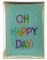 Gift Company Love Plates, Glasteller M, Oh Happy Day, hellgrün, 10x0,8x14,2cm