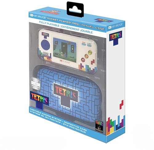 MY ARCADE - Pocket Player Pro Tetris + Etui de transport