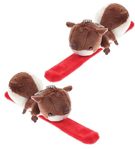 Warmhm 2 Stück Tier Slap Bracelet für Süßes Design Bequemes Handgelenkband für Partys Geburtstagsgeschenke und Feiertage für Freunde