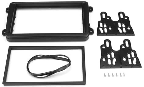 Cache Radio Cadre De Tableau De Bord pour Autoradio 2 DIN pour VW pour T&Ouran pour Caddy WEFOLCC(173x98mm)