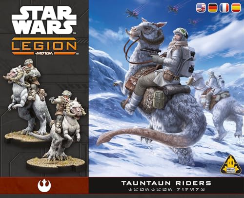 Asmodee, Star Wars: Legion – Tauntaun Riders, Tabletop-Erweiterung | Taktisches Miniaturspiel im Star Wars‑Universum für 2 Spieler, 120-180 Minuten, Strategiespiel ab 14 Jahren, Mehrsprachig
