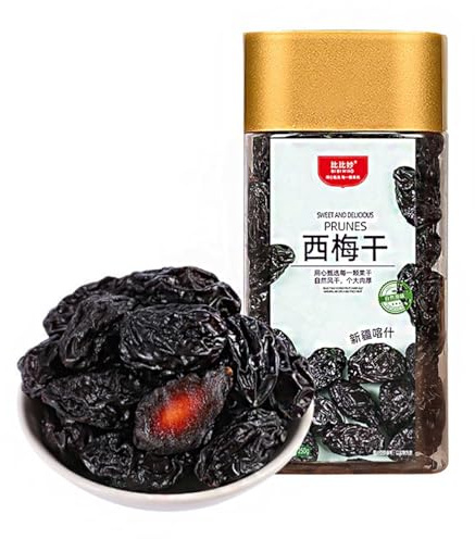 Pruneaux Sèches Naturels, Texture Charnue Douce Et Masticable, Saveur Fruité Sucrée-Acide Equilibrée, Collation Quotidienne, Parfaits Avec Lait, Pain Salades(A)
